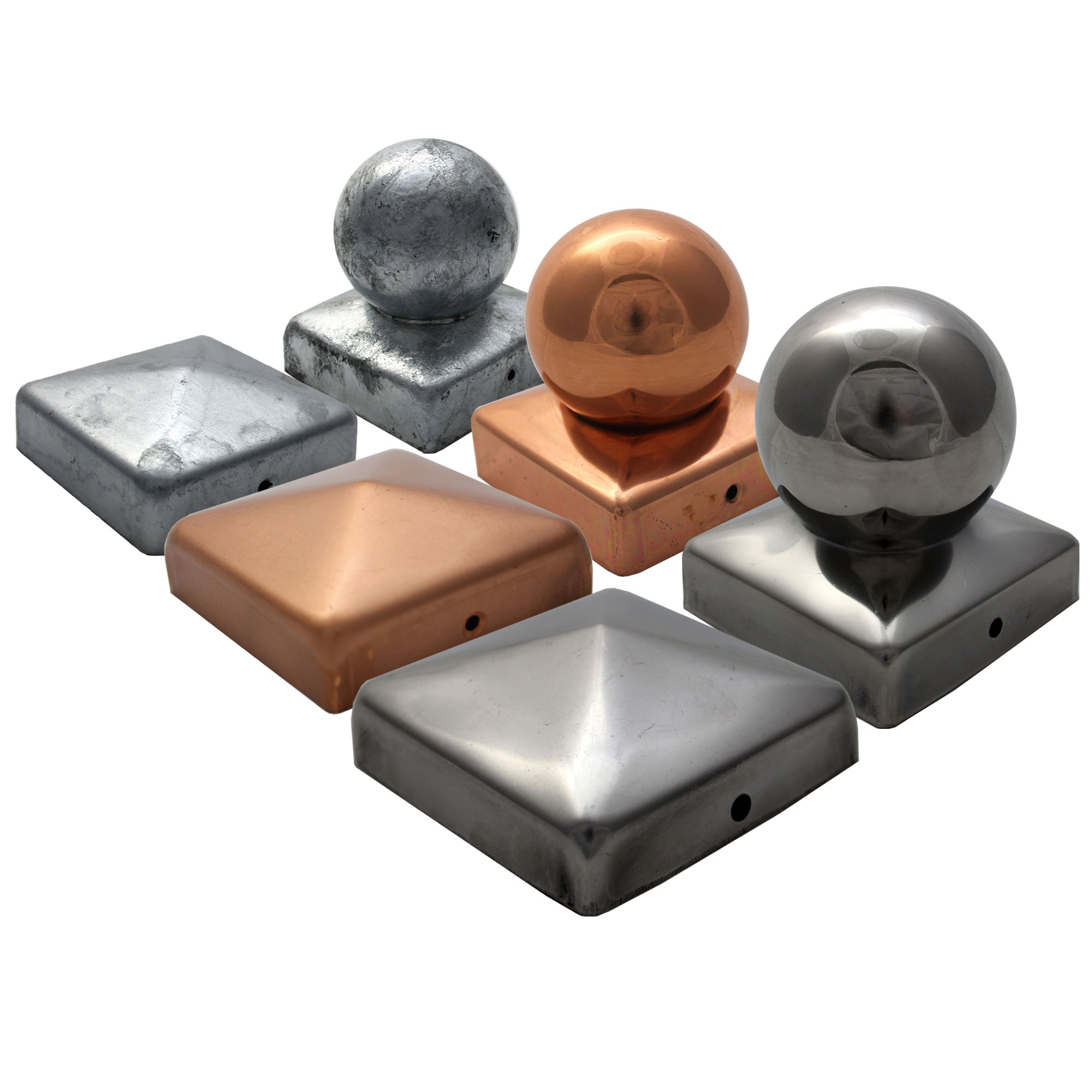 Pfostenkappen für Holzpfosten