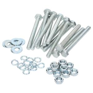 Montagesatz Nr. 3 ( für 6 Pfosten ) verzinkt, Pfosteneinstand 90-100 mm, für H-Anker - 0