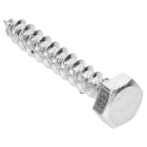 6-kant Holzschrauben DIN 571, galvanisch verzinkt - 10 x 60 mm, 100 Stück / Paket - 1