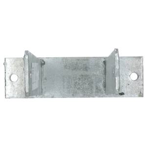 U-Pfostenstütze 91/200/4,0 mm, mit Platte zum Aufschrauben , feuerverzinkt - 1