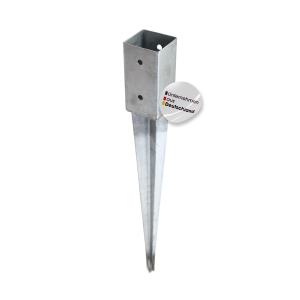 Einschlagbodenhülse 71/900/150 mm, feuerverzinkt, Materialstärke 1,6 mm - 0