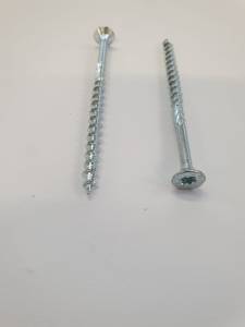 Holzbauschraube verzinkt, mit Senkkopf, 6,0 x 90 mm, 200 Stück im Paket, mit TX-Antrieb - 6,0 x 35 mm, 200 Stück