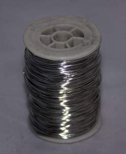 Dekodraht Kupfer versilbert Durchmesser 0,4 mm Länge ca. 90 m auf Spule - 0