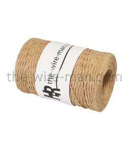 10 Stück Papierbindedraht naturfarbend, Ø 0,40 mm, ca. 205 m - 1