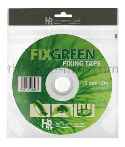 10 Rollen Fix green - grün, 15 mm breit, 5 m per Rolle - 1