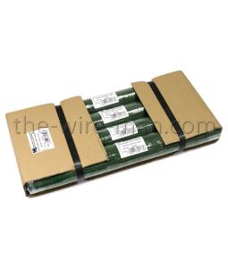 4 x 2,5 kg Steckdraht grün lackiert, Ø 0,80 x 400 mm - 1