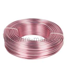 10 x 0,50 kg Aluminiumdraht rosafarbend Ø 2,0 mm, ca. 60 m - 0