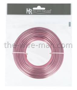10 x 0,50 kg Aluminiumdraht rosafarbend Ø 2,0 mm, ca. 60 m - 1