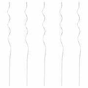 Tomaten Spiralstäbe galv. verzinkt, Ø 5,0 x 1100 mm - 5 Stück