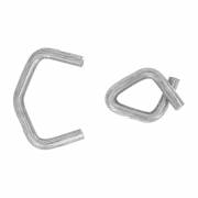 C-Clips Stahl Zink Alu beschichtet Ø 4,0 mm - 100 Stück