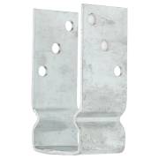 S-U-Pfostenstütze 71/150/4 mm, feuerverzinkt