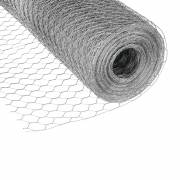 6-Eckdrahtgeflecht feuerverzinkt - 25 x 750 mm, 25 m Rolle