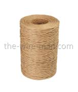 10 Stück Papierbindedraht naturfarbend, Ø 0,40 mm, ca. 205 m