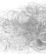 10 x 0,20 kg Lametta silberfarbend